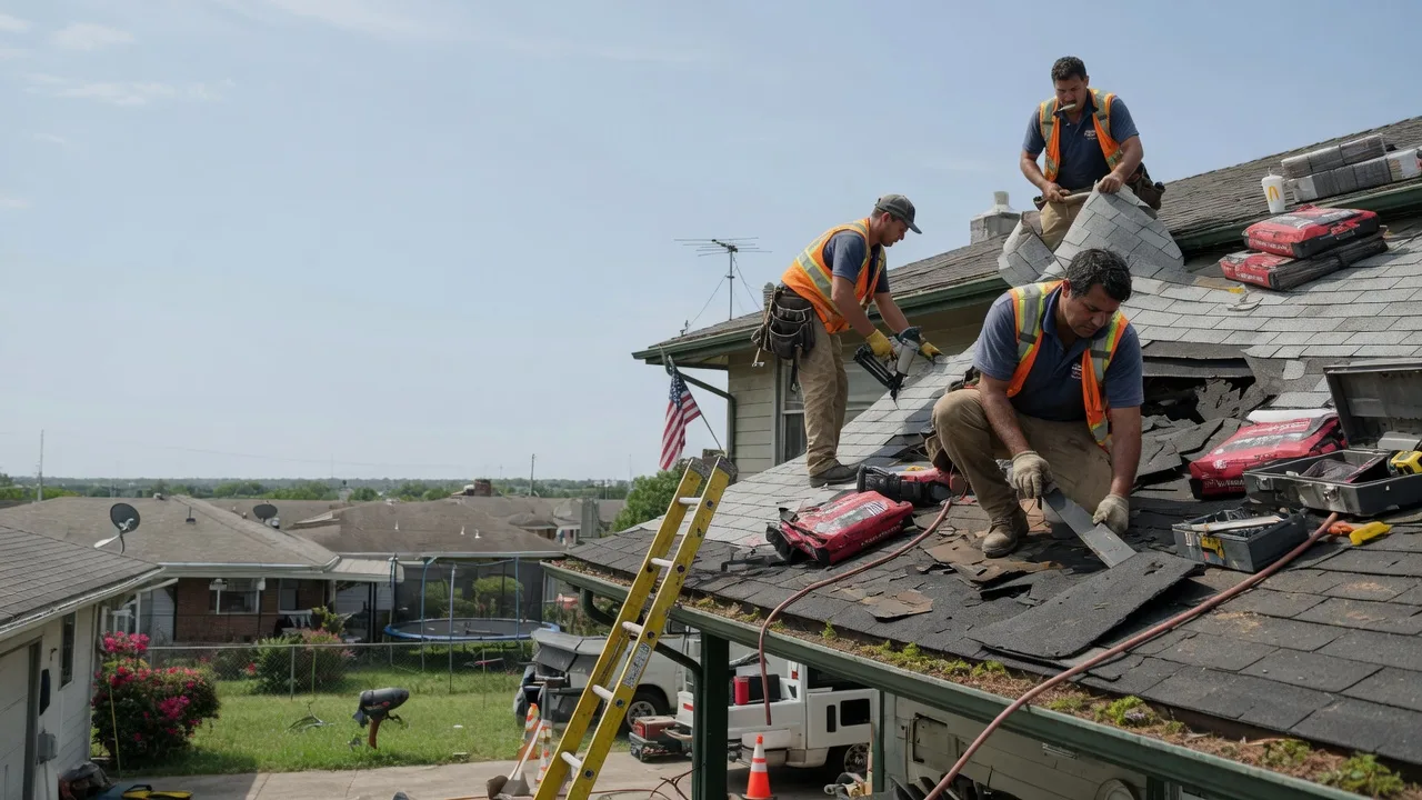 Roof Repair in Wallis, TX near me